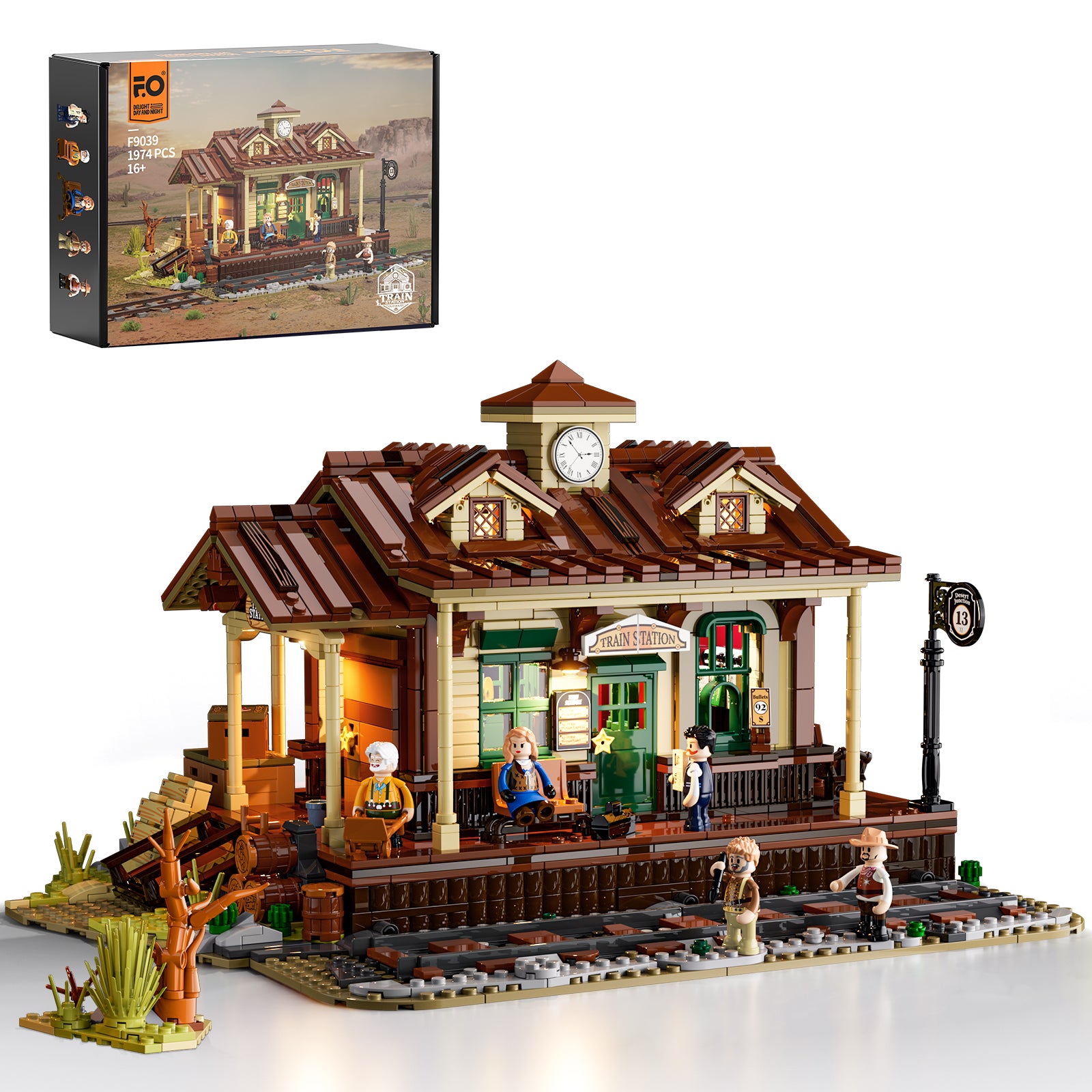 Lego cowboy train online