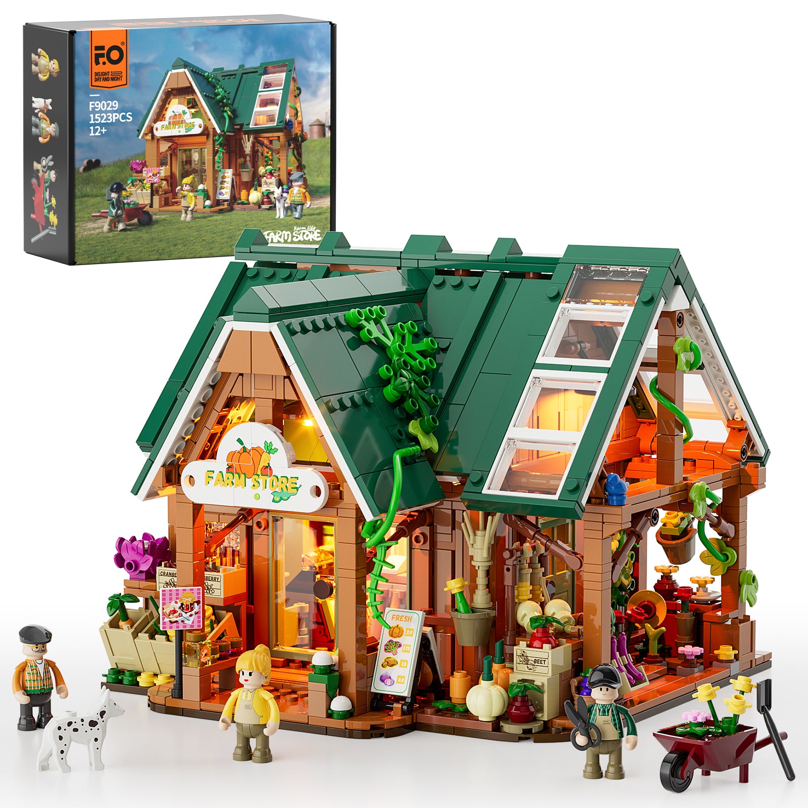 Farm building blocks on sale