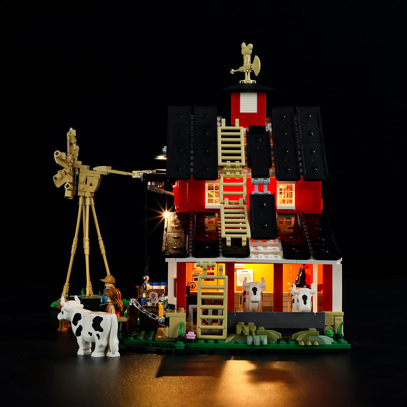 Cow Barn 1368PCS