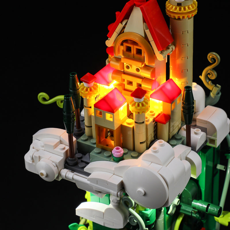 Funwhole® - F9002 Jack And The Beanstalk Building Blocks with LED Lights