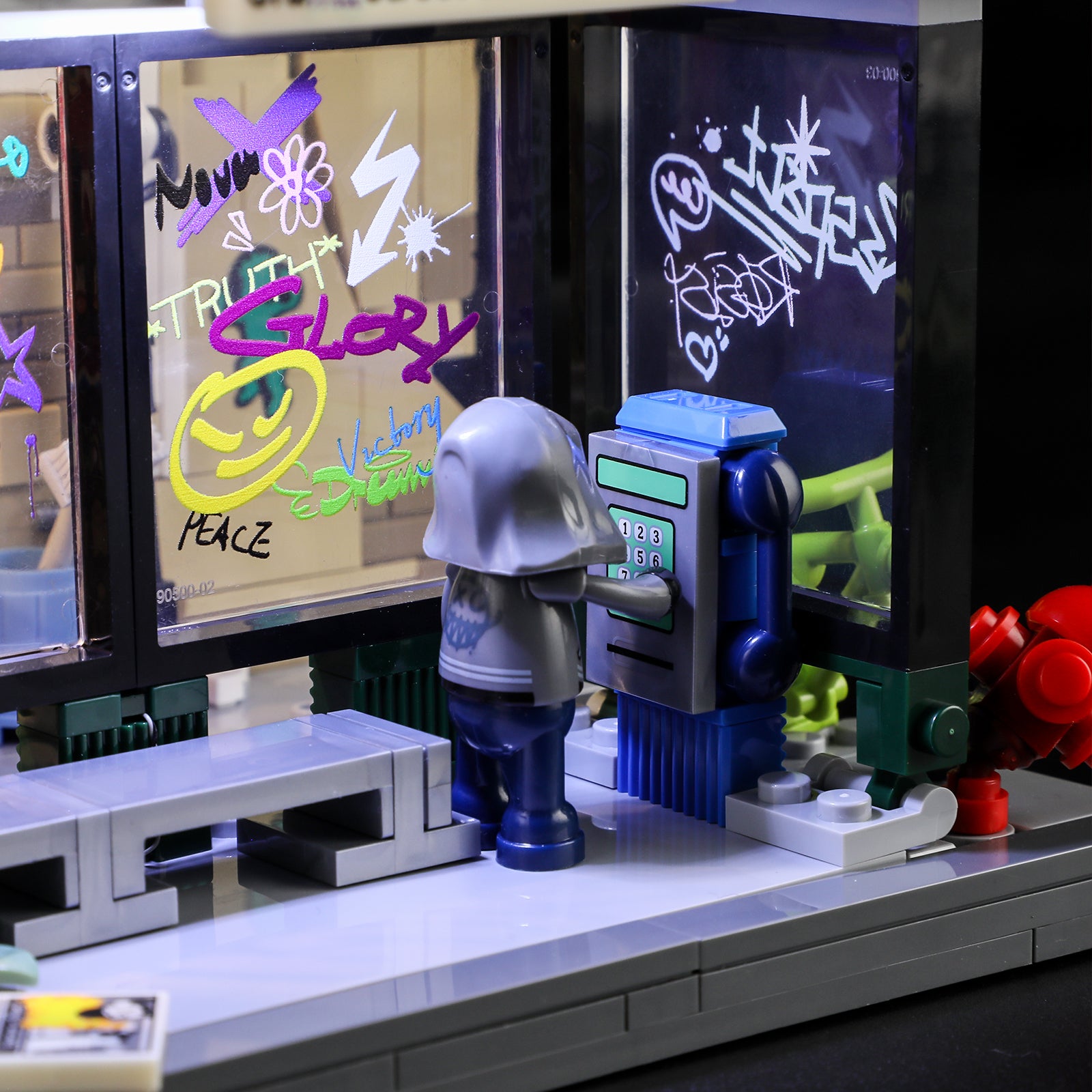 Graffiti Bus Stop 514PCS