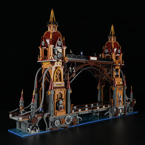 Steampunk City Bridge 3170PCS