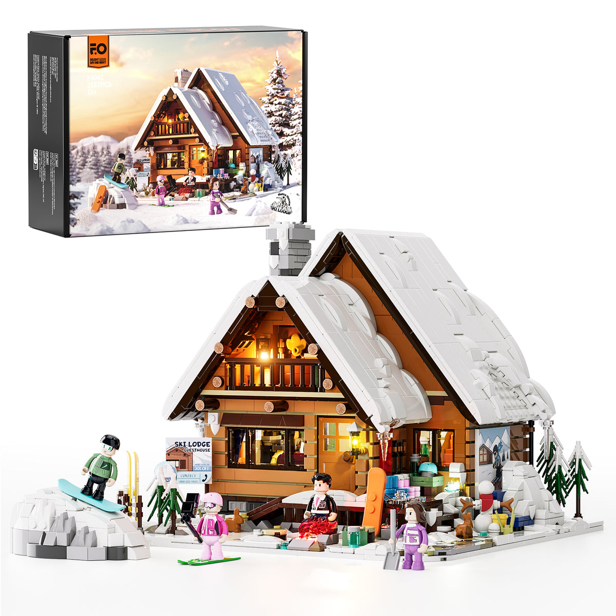 Skihütte 2187PCS 