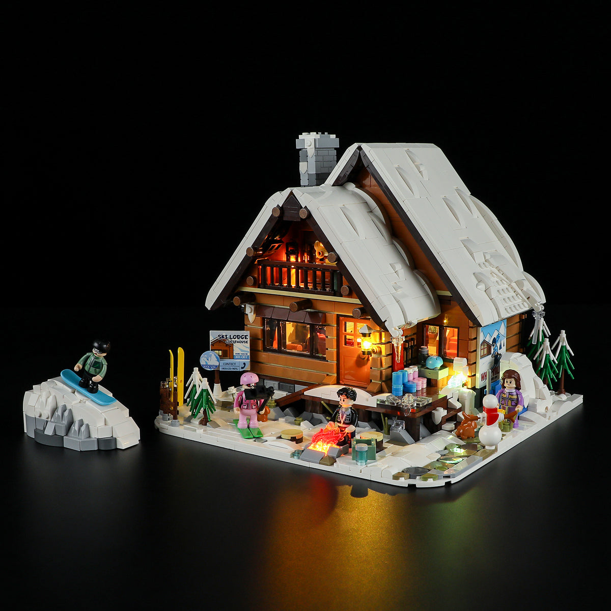 Ski Lodge 2187PCS