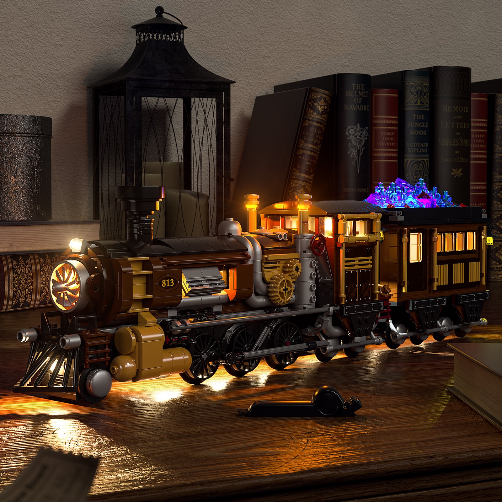 Steampunk Ore Train 1056PCS