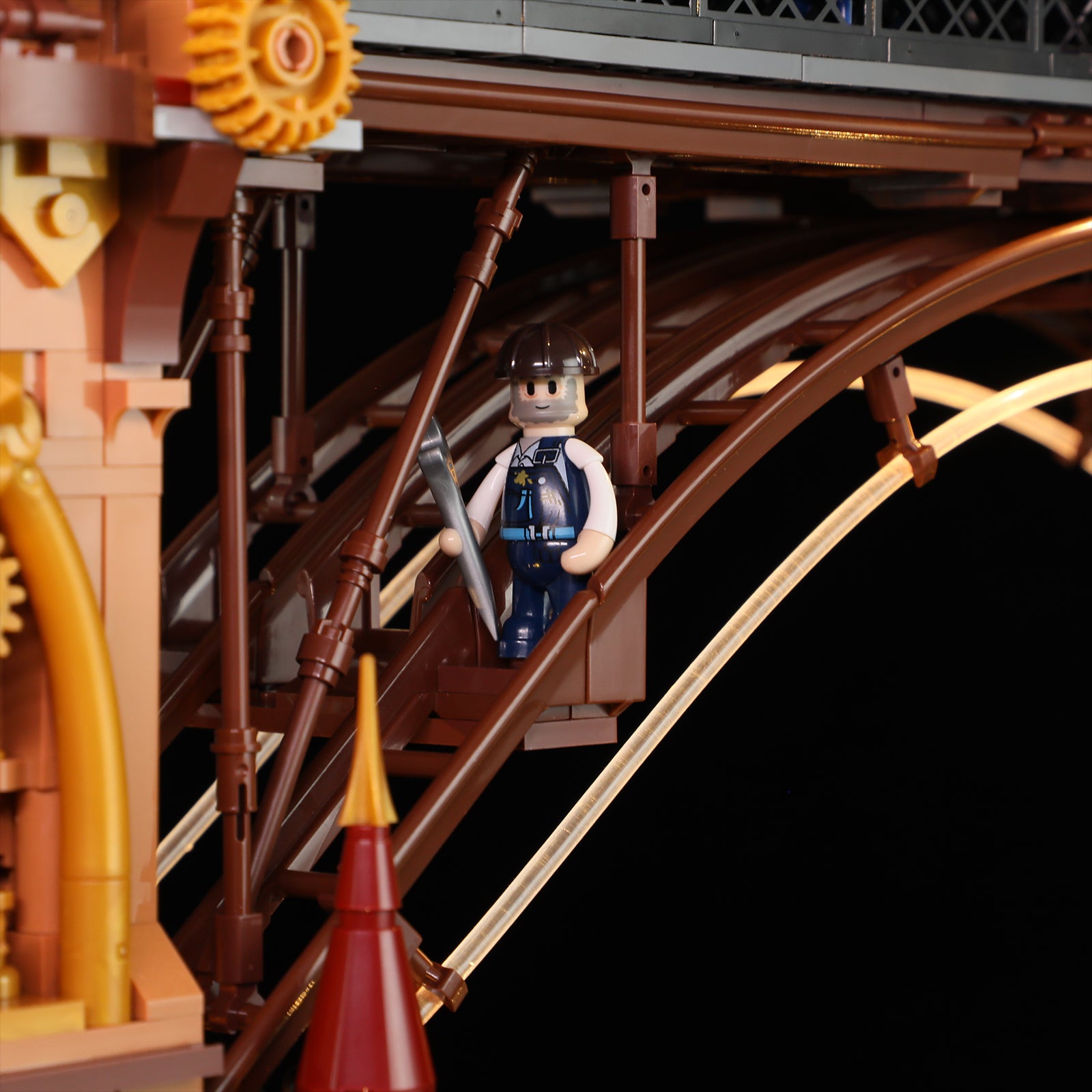 Steampunk City Bridge 3170PCS