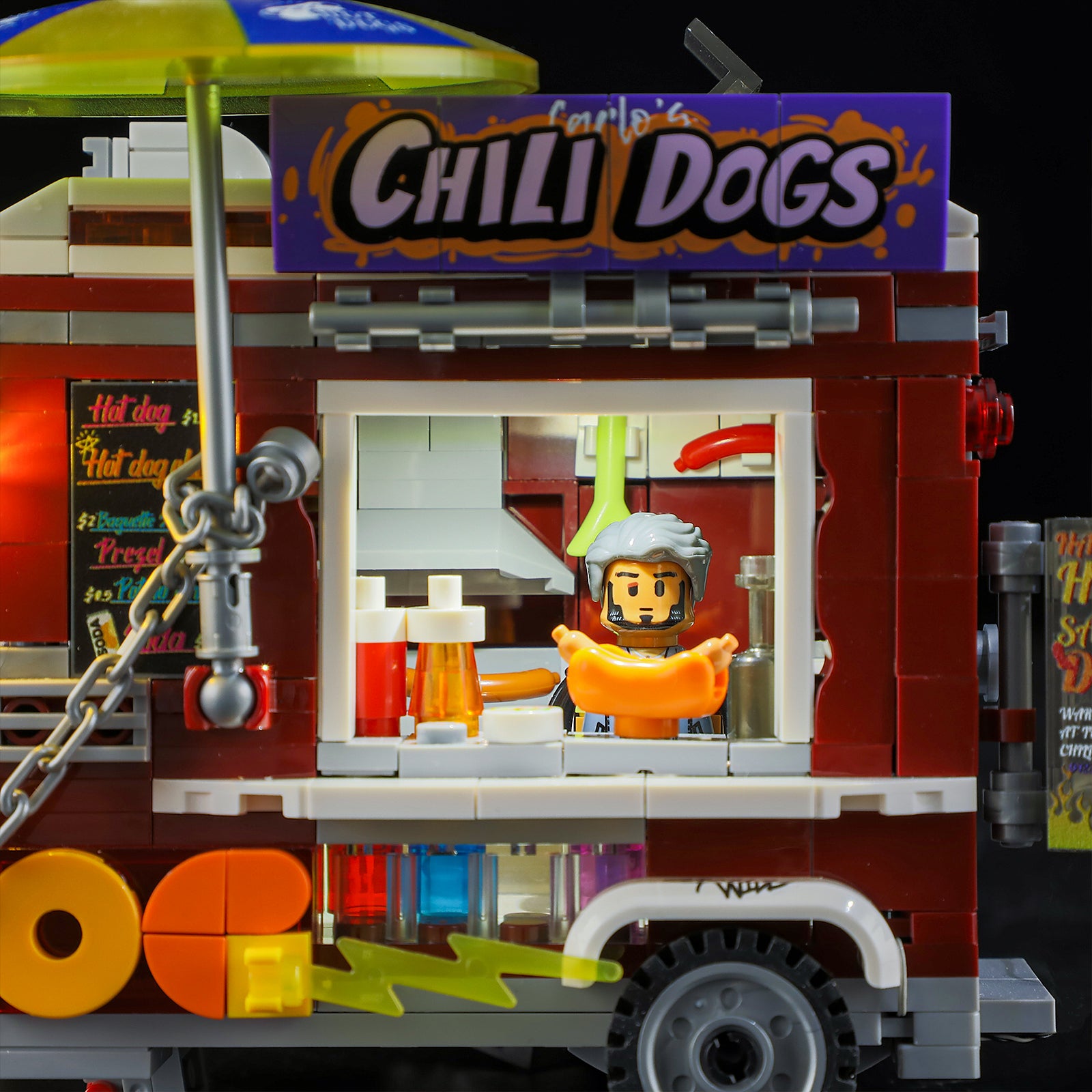 Chili Dog Trailer 515PCS-V2.0