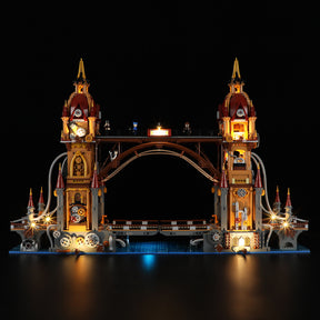 Steampunk City Bridge 3170PCS