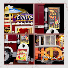 Chili Dog Trailer 515PCS - Not for sale Just a GIFT