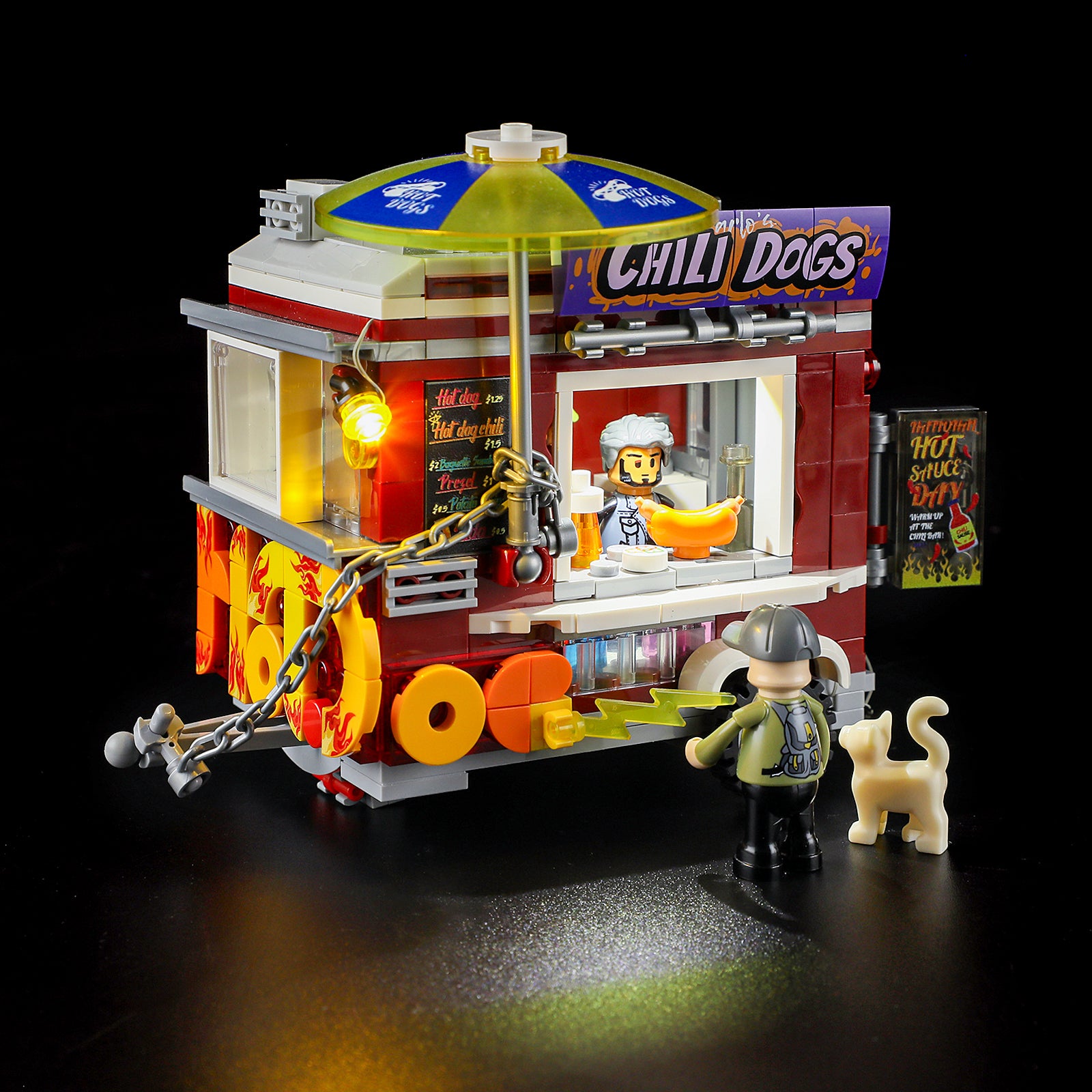 Chili Dog Trailer 515PCS-V2.0