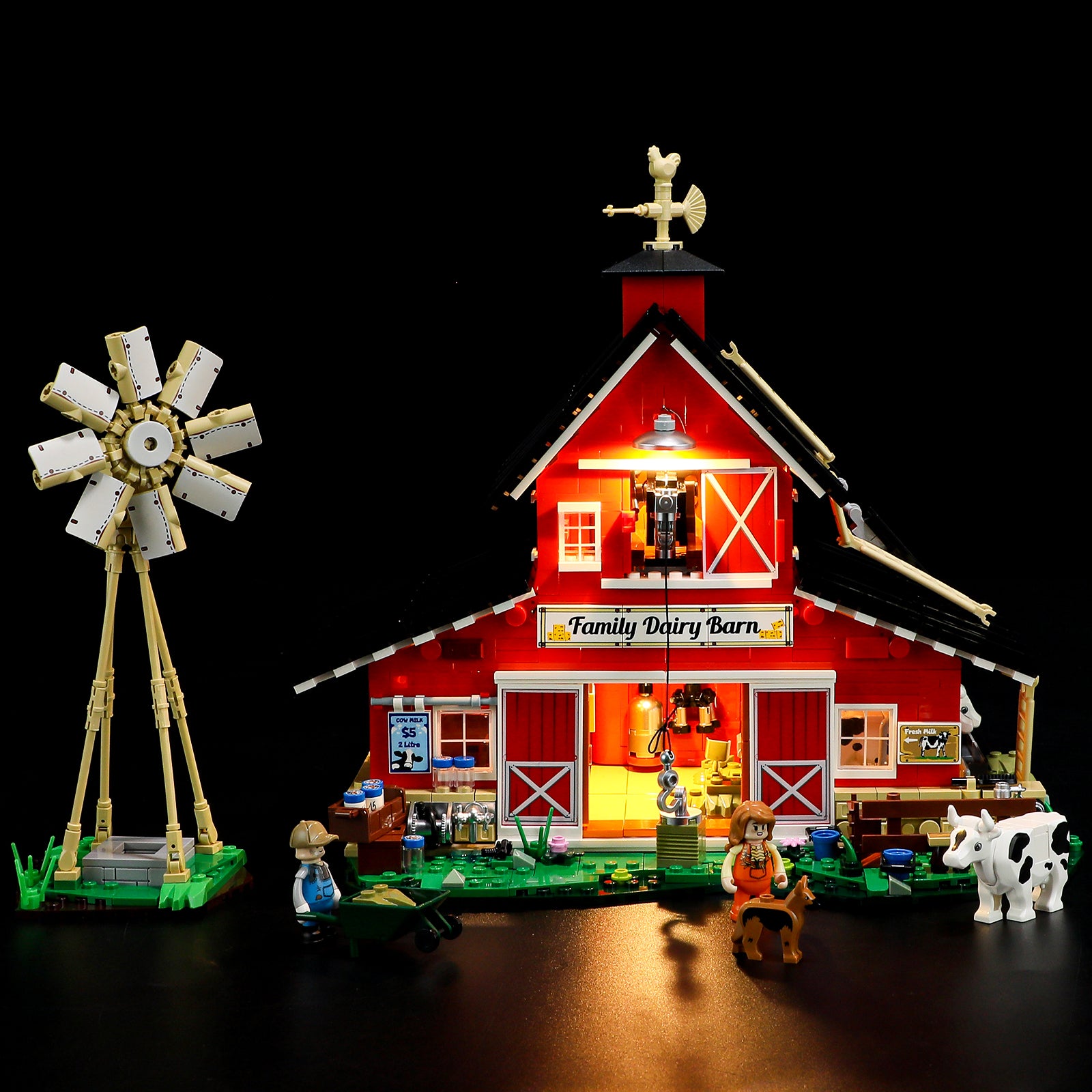 Cow Barn 1368PCS