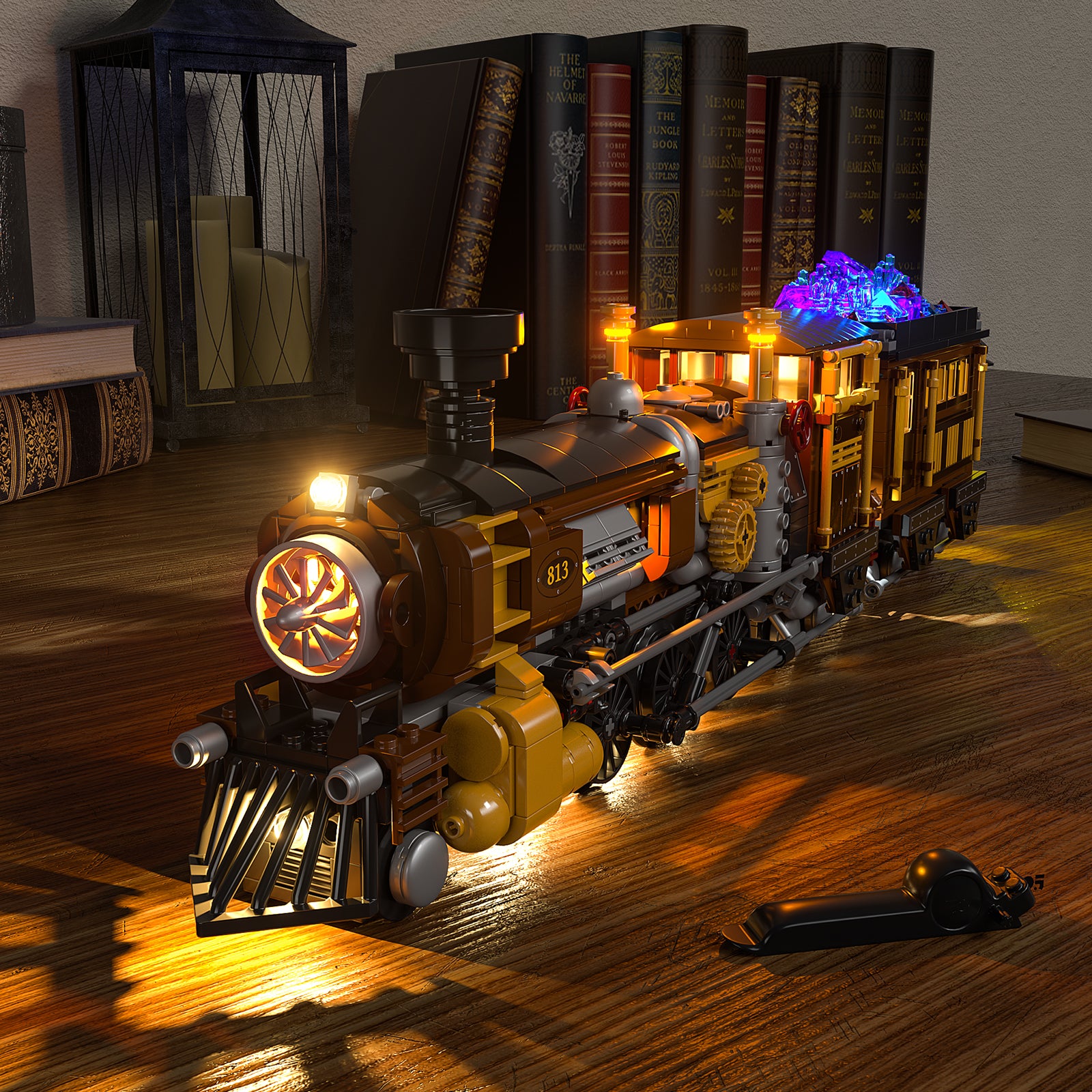 Steampunk Ore Train 1056PCS