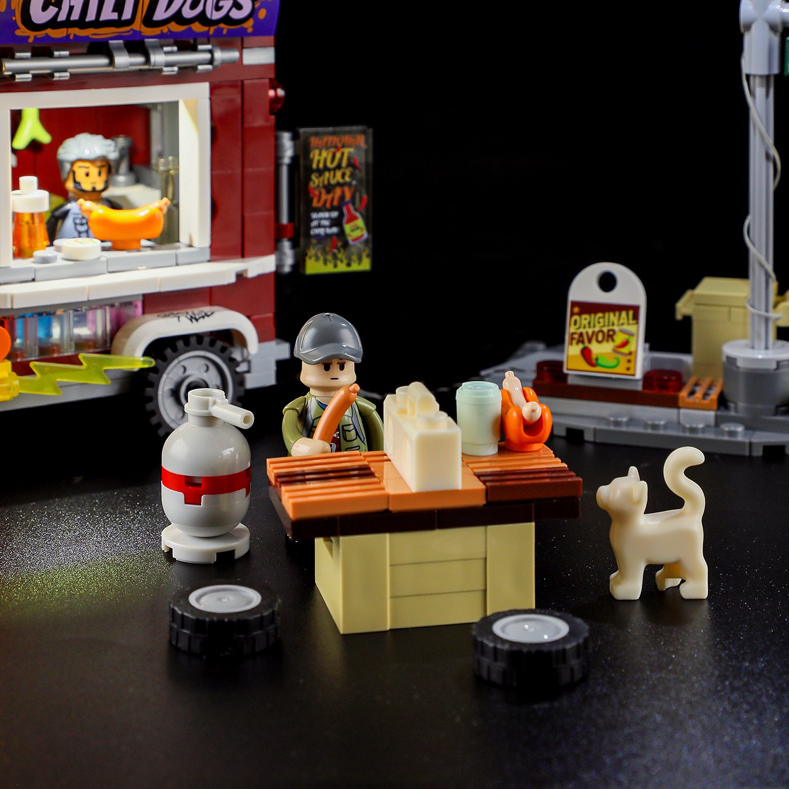 Chili Dog Trailer 515PCS-V2.0