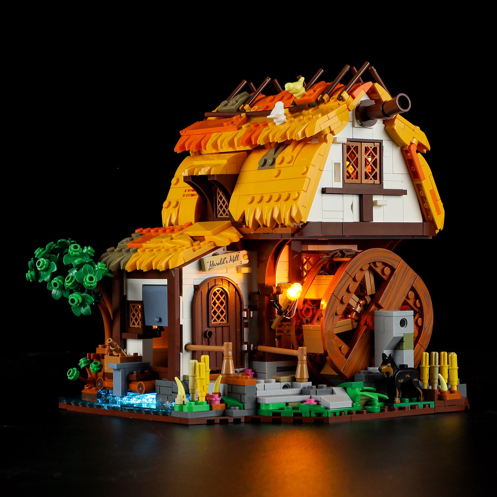 Water Mill 1278PCS