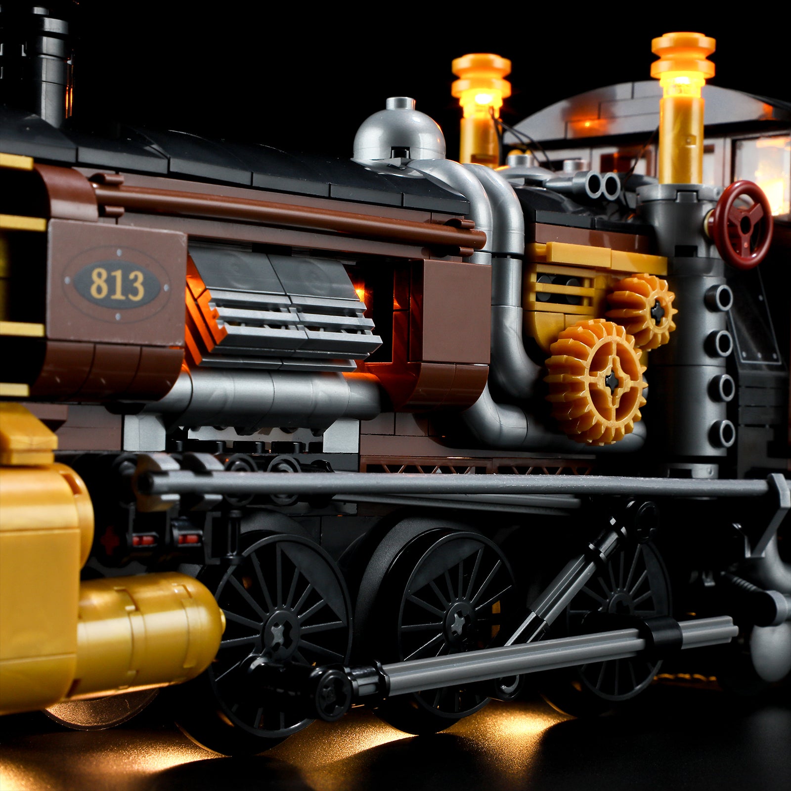 Steampunk Ore Train 1056PCS