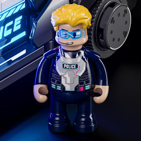 Police Patrol Car 372PCS