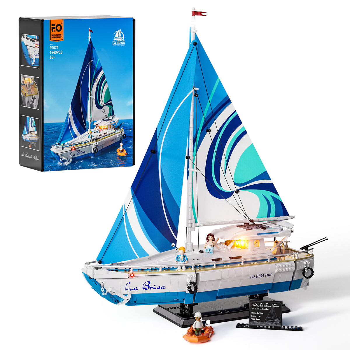 The Sailboat: La Brisa 1640PCS